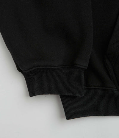 Pass Port Over It Hoodie in Washed Black