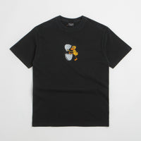Pass Port Over It T-Shirt in Washed Black thumbnail