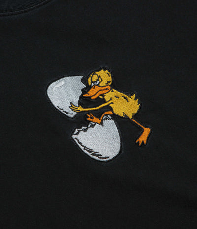 Pass Port Over It T-Shirt in Washed Black