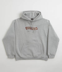 Pass Port Red Flag Hoodie in Ash