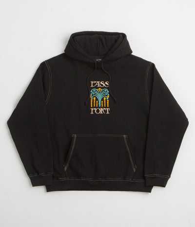 Pass Port Roman Candle Hoodie in Black