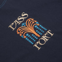 Pass Port Roman Candle T-Shirt in Navy thumbnail