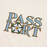 Pass Port Rosa Embroidery T-Shirt - Natural thumbnail