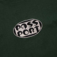 Pass Port Rounded T-Shirt in Forest Green thumbnail