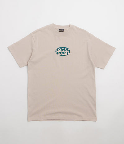 Pass Port Rounded T-Shirt in Stone