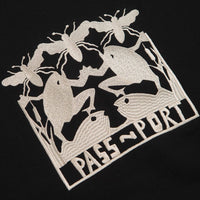 Pass Port Scissorcraft Crewneck Sweatshirt in Black thumbnail