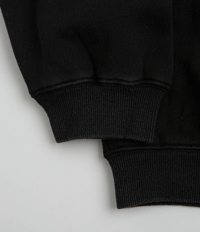 Pass Port Scissorcraft Full Zip Hoodie in Black
