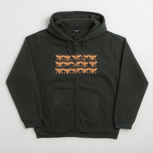 Pass Port Scissorcraft Full Zip Hoodie - Black | flatspot