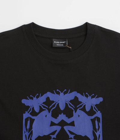 Pass Port Scissorcraft T-Shirt in Black
