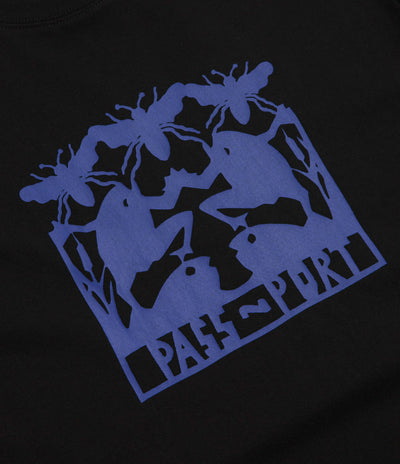 Pass Port Scissorcraft T-Shirt in Black