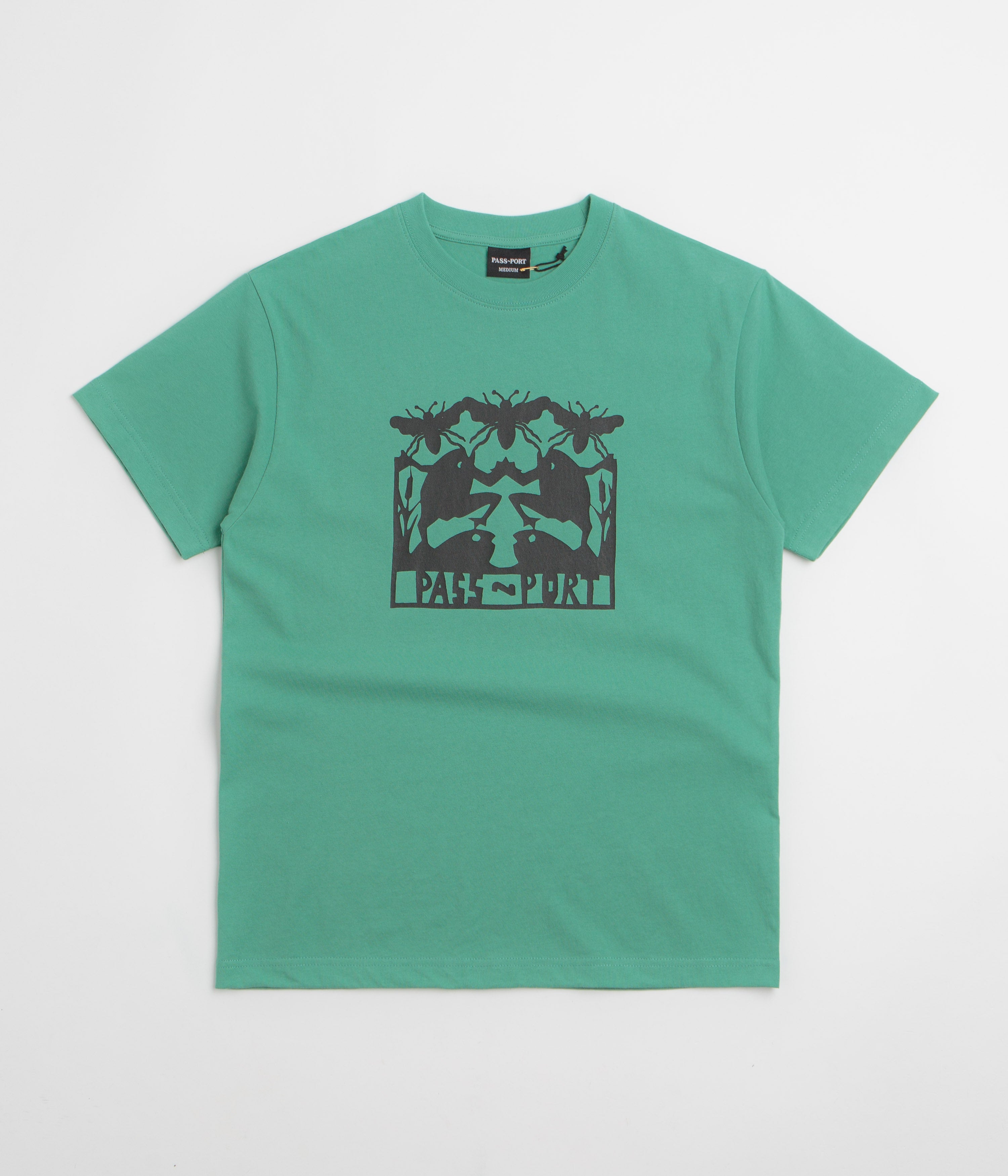 Pass Port Scissorcraft T-Shirt in Teal