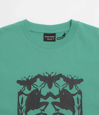 Pass Port Scissorcraft T-Shirt in Teal