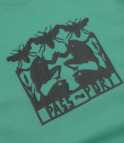 Pass Port Scissorcraft T-Shirt in Teal