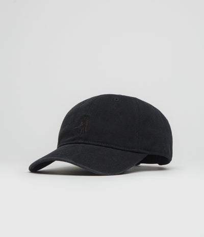 Pass Port Solid Leagues Cap in Washed Black