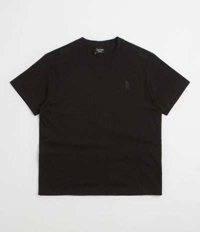 Pass Port Solid Workers T-Shirt in Black