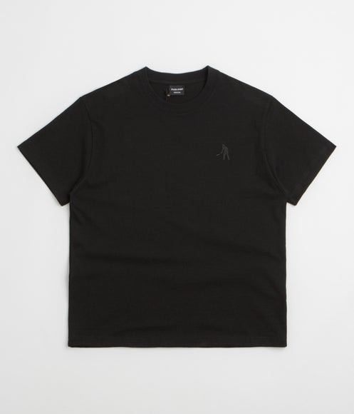 Pass Port Solid Workers T-Shirt - Black