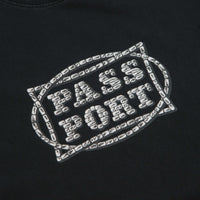 Pass Port Stone Circle T-Shirt in Washed Black thumbnail