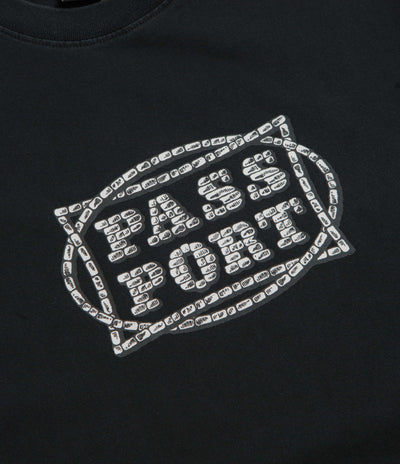 Pass Port Stone Circle T-Shirt in Washed Black