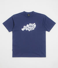 Pasteelo Can Script T-Shirt in Navy