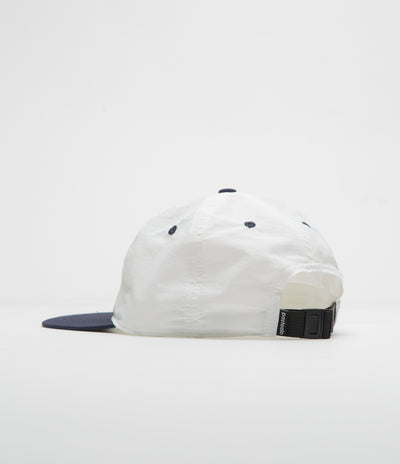 Pasteelo Contrast Cap in White and Navy