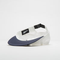 Pasteelo Contrast Cap in White and Navy thumbnail