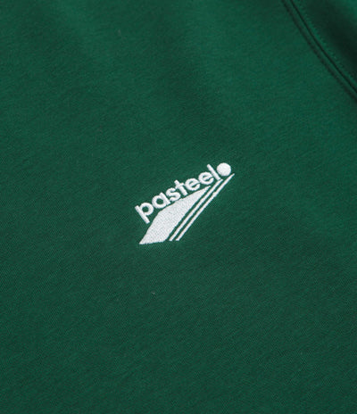 Pasteelo Embroidered O.G. Crewneck Sweatshirt in Dark Forest
