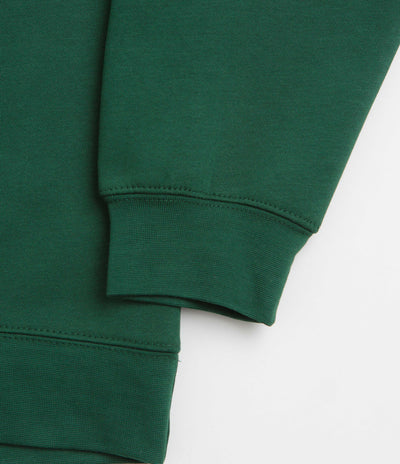 Pasteelo Embroidered O.G. Crewneck Sweatshirt in Dark Forest