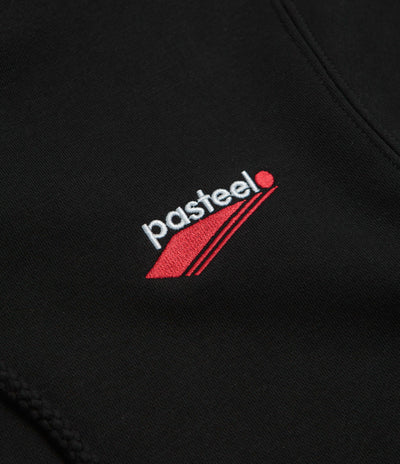 Pasteelo Embroidered O.G. Hoodie in Black