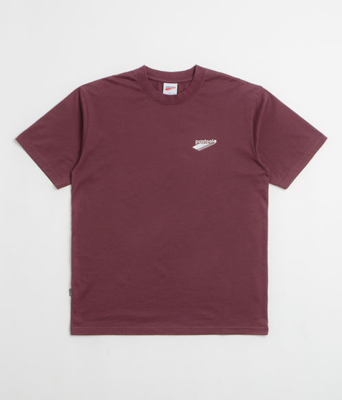 Pasteelo Embroidered O.G. T-Shirt - Burgundy