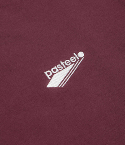 Pasteelo Embroidered O.G. T-Shirt - Burgundy