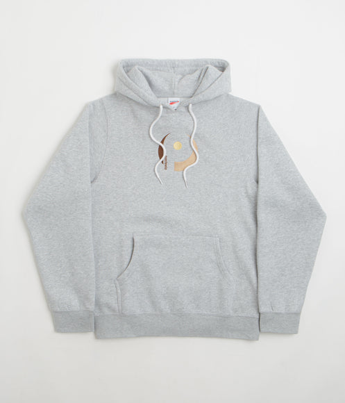 Pasteelo Embroidered Play Hoodie - Heather Grey