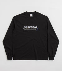 Pasteelo Energy Long Sleeve T-Shirt in Black