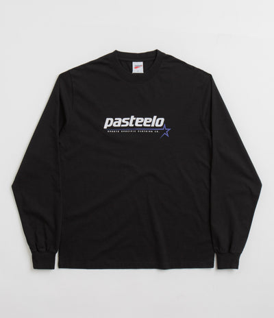 Pasteelo Energy Long Sleeve T-Shirt in Black