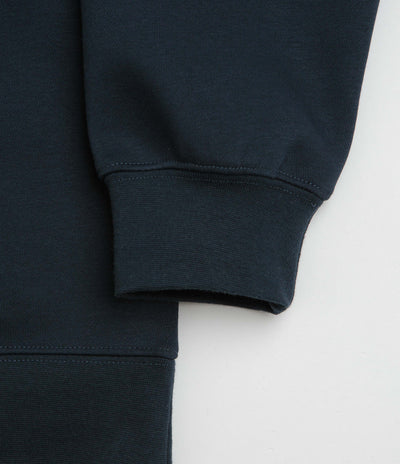 Pasteelo Flag Crewneck Sweatshirt in Navy