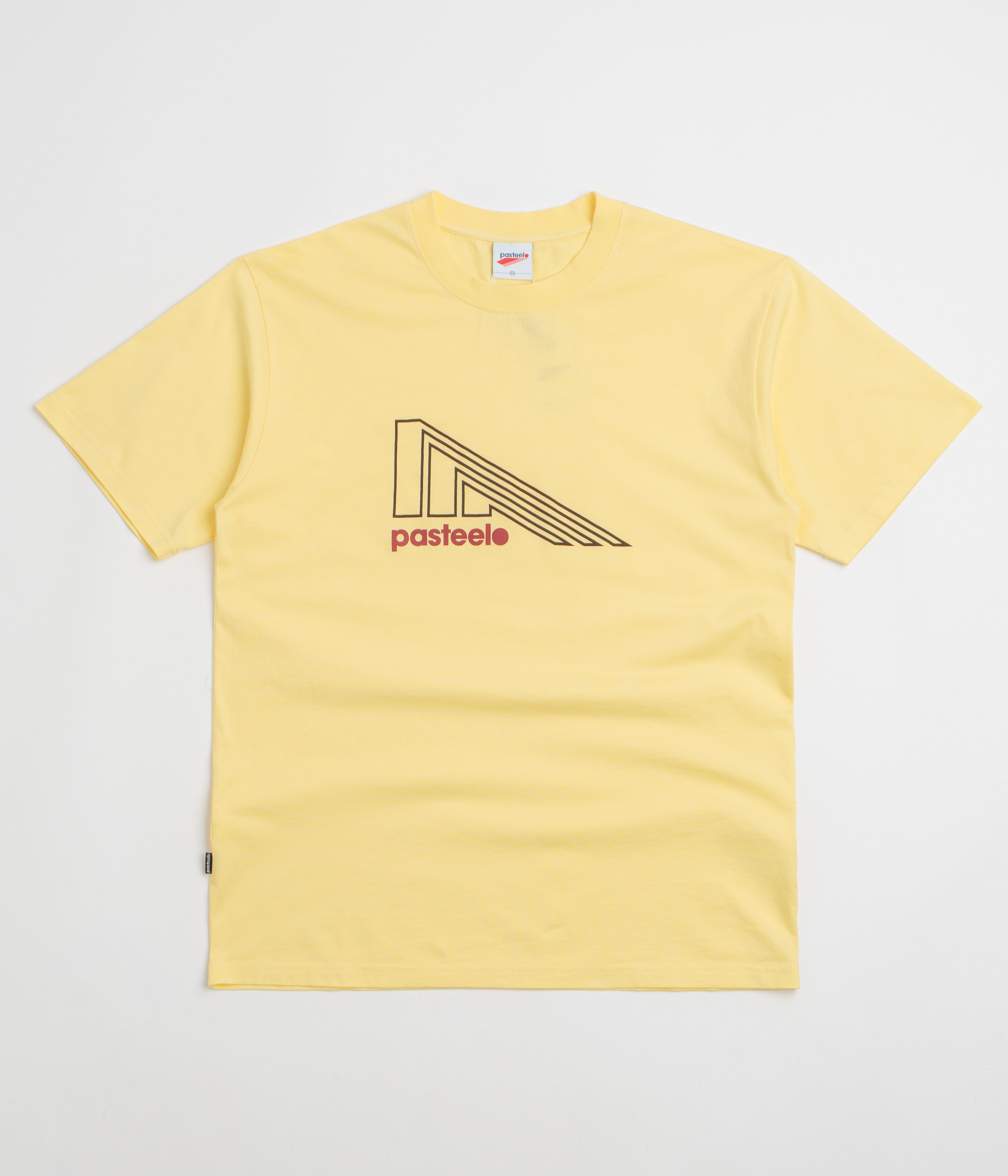 Pasteelo Flag T-Shirt in Banana