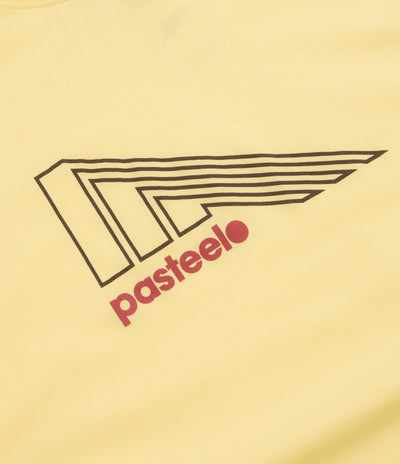 Pasteelo Flag T-Shirt in Banana