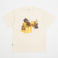 Pasteelo Jazz Cats T-Shirt in Cream thumbnail