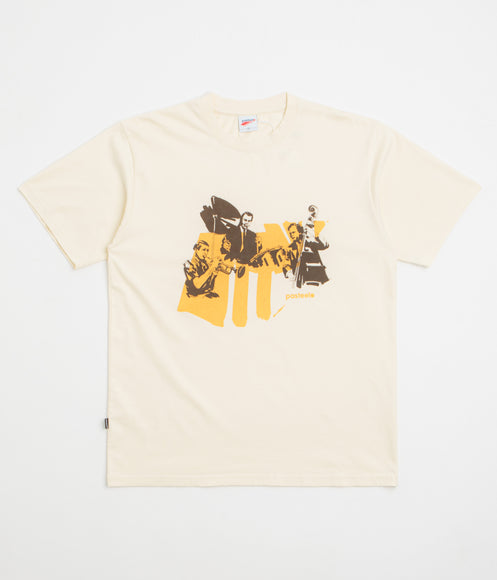 Pasteelo Jazz Cats T-Shirt - Cream