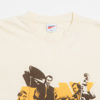 Pasteelo Jazz Cats T-Shirt in Cream thumbnail