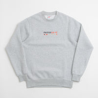 Pasteelo Lo-Fi Crewneck Sweatshirt - Heather Grey thumbnail