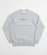 Pasteelo Lo-Fi Crewneck Sweatshirt in Heather Grey