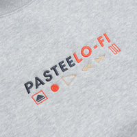 Pasteelo Lo-Fi Crewneck Sweatshirt - Heather Grey thumbnail