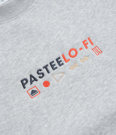 Pasteelo Lo-Fi Crewneck Sweatshirt - Heather Grey