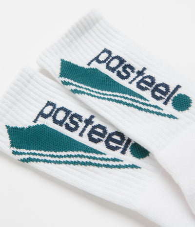 Pasteelo O.G. Socks - White / Green