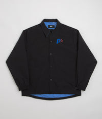 Pasteelo P Steelo Coach Jacket in Black