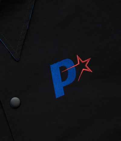 Pasteelo P Steelo Coach Jacket - Black