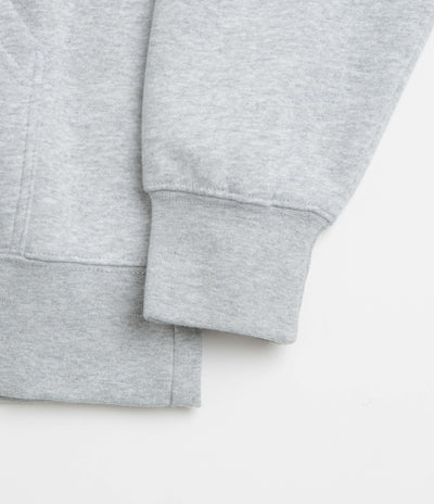 Pasteelo P Steelo Hoodie - Heather Grey / Black