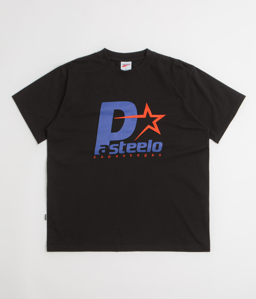 Pasteelo P Steelo T-Shirt in Black