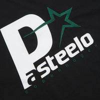 Pasteelo P Steelo T-Shirt in Black and White thumbnail