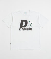Pasteelo P Steelo T-Shirt in White and Black